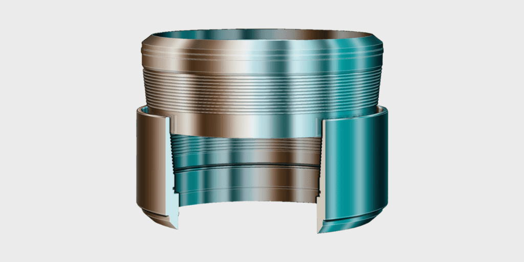 Illustration of Dril-Quip Quik-Thread Connectors